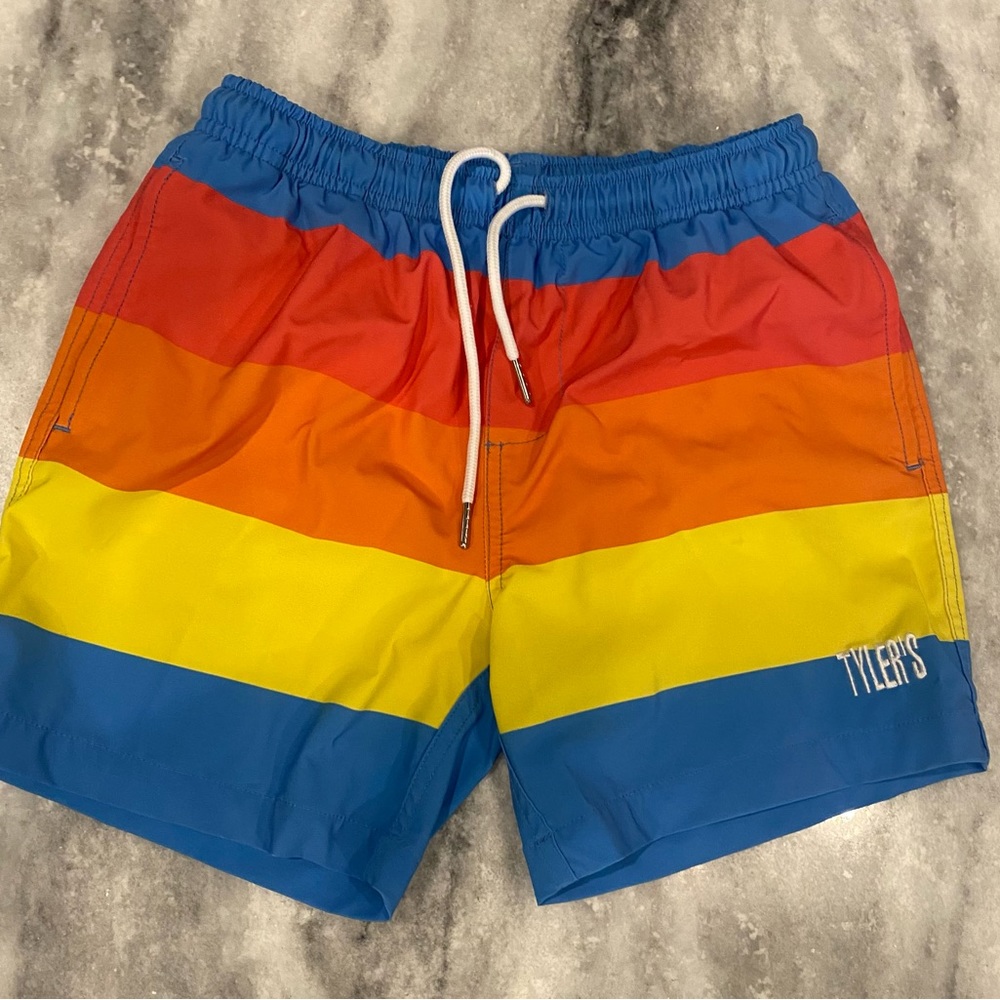 TYLER’S youth swim trunks